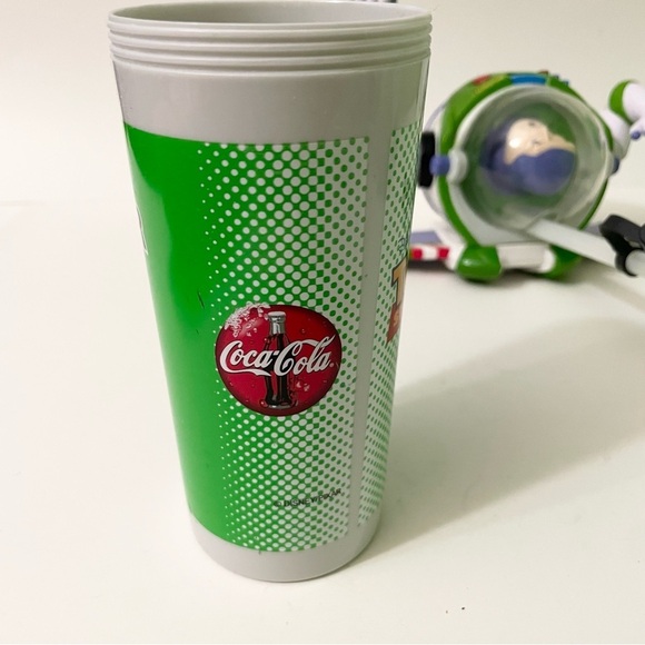 Buzz Lightyear Souvenir Cup Straw Disneyland Toy Story 2 Space Ranger - Picture 15 of 16